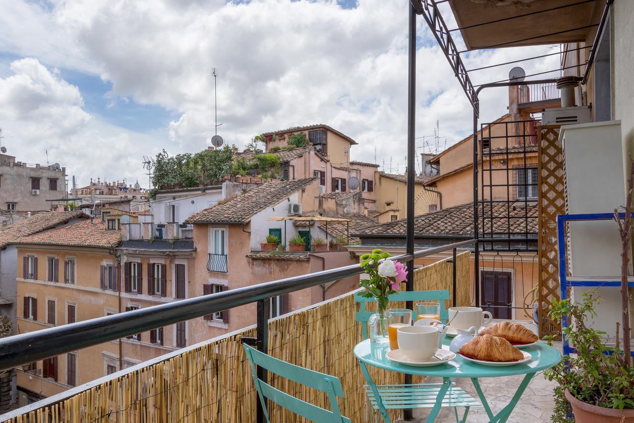 Rome As You Feel - Pellegrino Luxury Apartment With Balcony Exterior foto